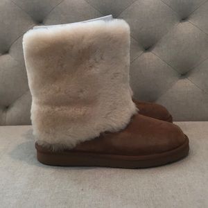 Brand new in box- Ugg Patten boot chestnut suede